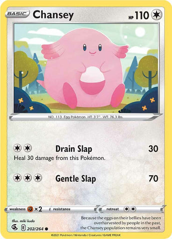 Chansey (202/264) [Sword &amp; Shield: Fusion Strike] 
