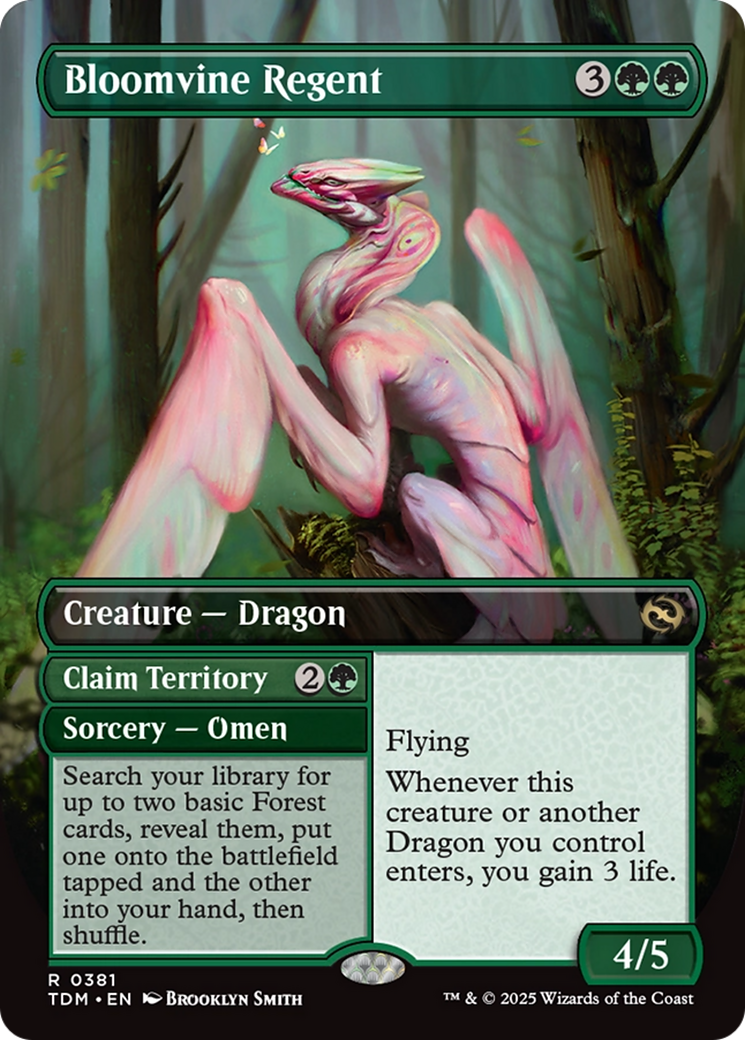 Bloomvine Regent (Borderless) [Tarkir: Dragonstorm] 