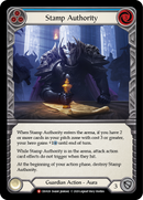 Stamp Authority [CRU028] (Crucible of War) 1st Edition Rainbow Foil 