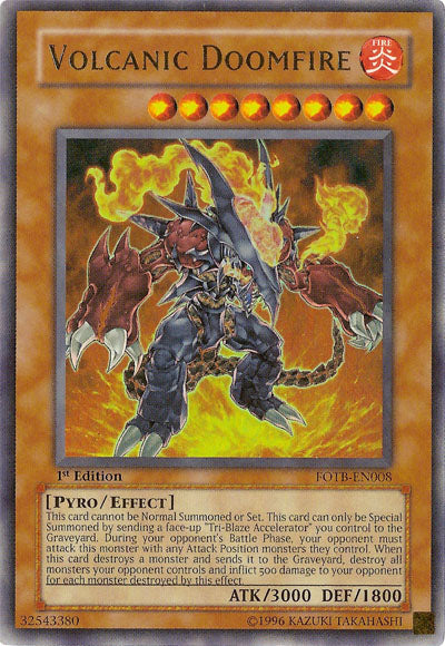 Volcanic Doomfire [FOTB-EN008] Ultra Rare 