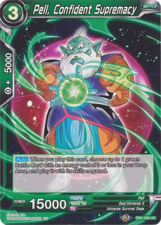 Pell, Confident Supremacy (DB2-088) [Divine Multiverse] 