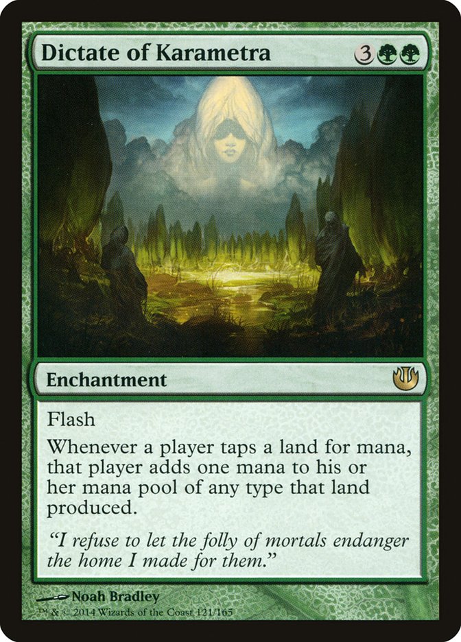 Dictate of Karametra [Journey into Nyx] 