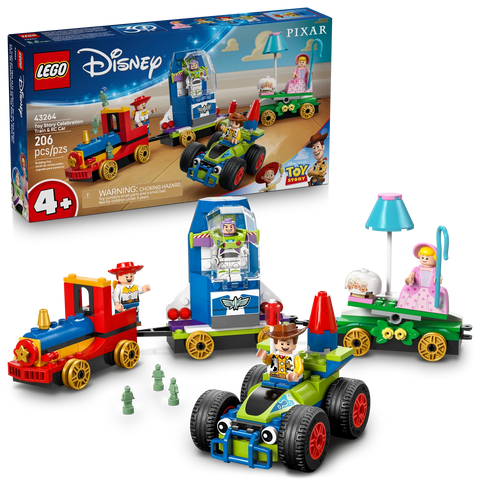 LEGO® Disney Toy Story Celebration Train &amp; RC Car Set 43264