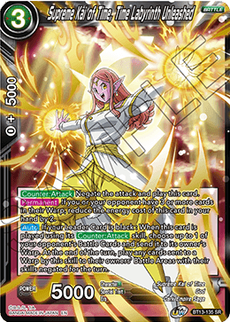 Supreme Kai of Time, Time Labyrinth Unleashed (BT13-135) [Supreme Rivalry] 