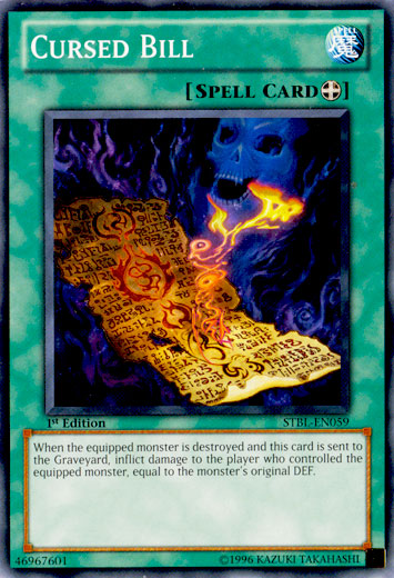 Cursed Bill [STBL-EN059] Common 