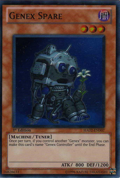 Genex Spare [HA02-EN007] Super Rare 
