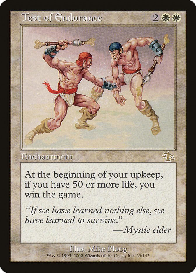 Test of Endurance [Judgment] 