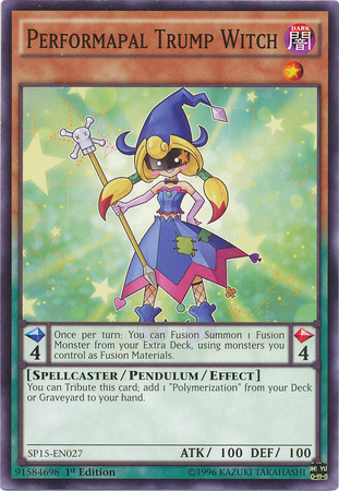 Performapal Trump Witch [SP15-EN027] Common 