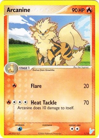 Arcanine (1/12) [EX: Trainer Kit 2 - Minun] 
