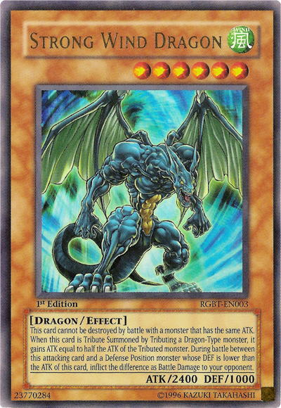 Strong Wind Dragon [RGBT-EN003] Ultra Rare 