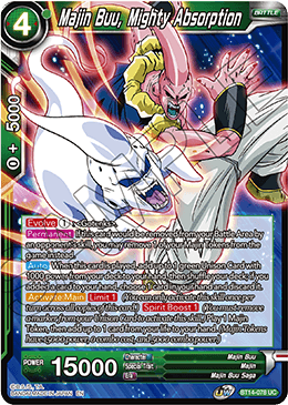Majin Buu, Mighty Absorption (BT14-078) [Cross Spirits] 