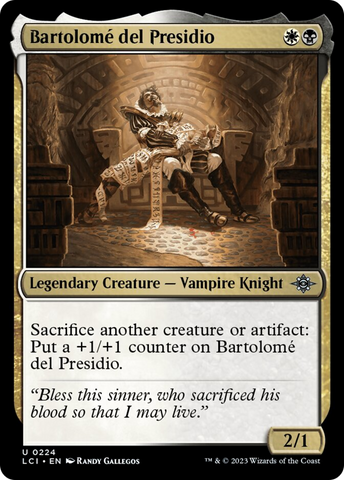 Bartolome del Presidio [The Lost Caverns of Ixalan] 