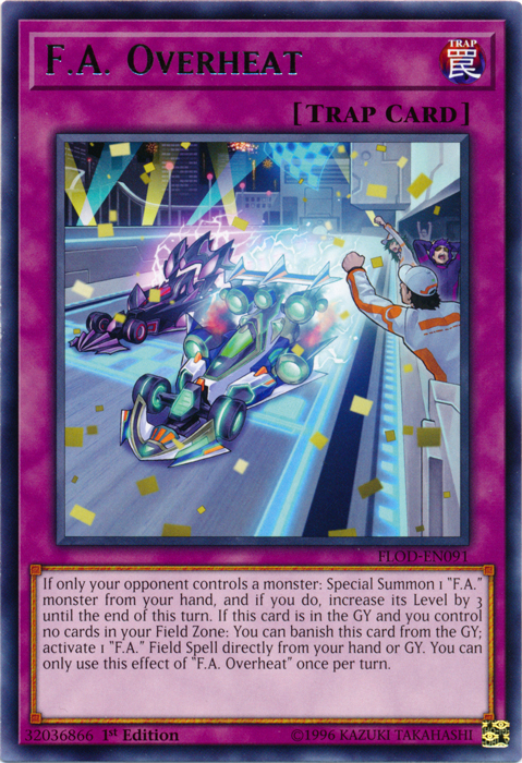 FA Overheat [FLOD-EN091] Rare 