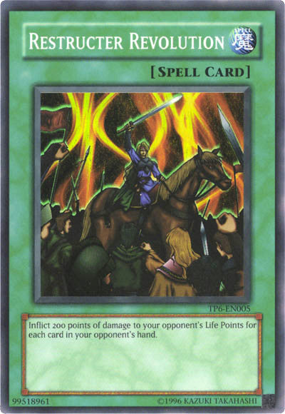 Restructuring Revolution [TP6-EN005] Super Rare 
