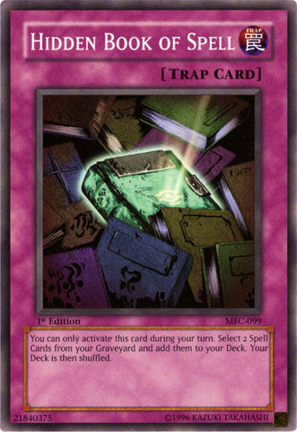 Hidden Book of Spell [MFC-099] Common 