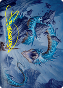 Biolume Serpent Art Card (Gold-Stamped Signature) [Innistrad: Crimson Vow Art Series] 