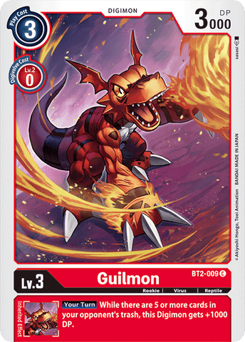 Guilmon [BT2-009] [Release Special Booster Ver.1.0] 