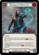 Blessing of Deliverance (Blue) [BVO021-R] (Bravo Hero Deck) 1st Edition Normal 