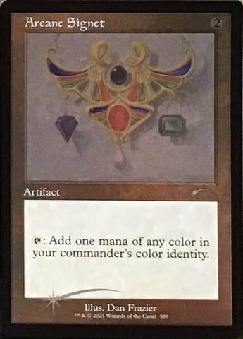 Arcane Signet (Retro) (Foil Etched) [Secret Lair Drop Promos] 