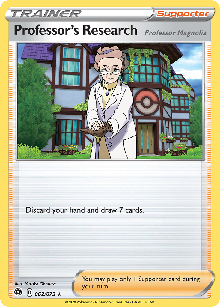 Professor's Research (062/073) (Professor Magnolia) [Sword &amp; Shield: Champion's Path] 