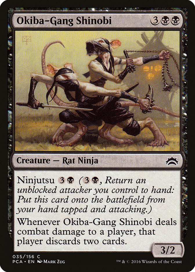 Okiba-Gang Shinobi [Planechase Anthology] 