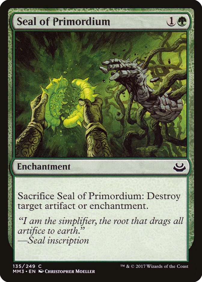 Seal of Primordium [Modern Masters 2017] 