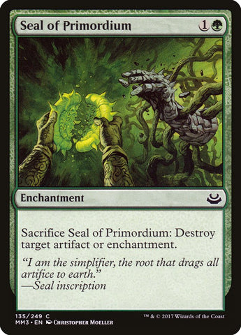 Seal of Primordium [Modern Masters 2017] 