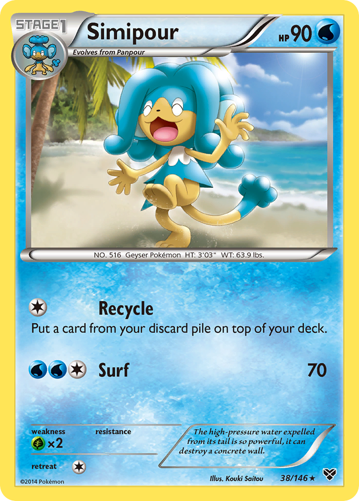 Simipour (38/146) [XY: Base Set] 