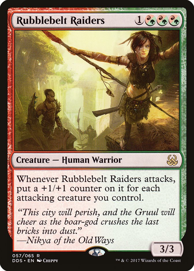 Rubblebelt Raiders [Duel Decks: Mind vs. Might] 