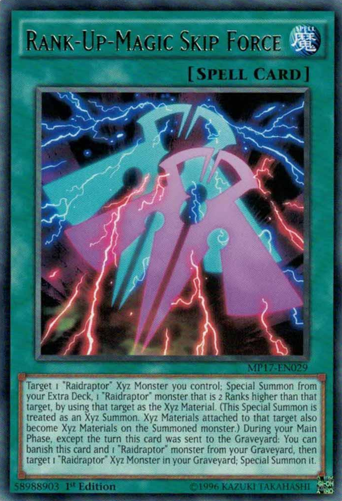 Rank-Up-Magic Skip Force [MP17-EN029] Rare 