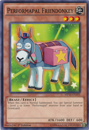 Performapal Friendonkey [MP15-EN193] Common 