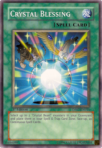 Crystal Blessing [DP07-EN014] Common 