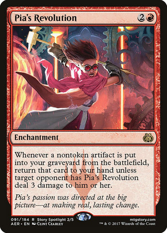 Pia's Revolution [Aether Revolt] 