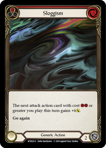 Sloggism (Red) [WTR221-C] (Welcome to Rathe) Alpha Print Rainbow Foil 