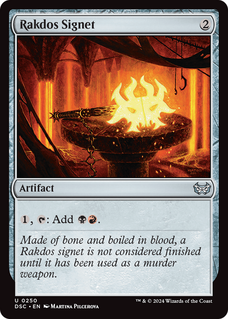 Rakdos Signet [Duskmourn: House of Horror Commander] 