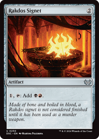 Rakdos Signet [Duskmourn: House of Horror Commander] 