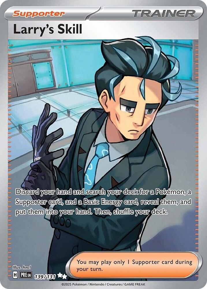 Larry's Skill (139/131) [Scarlet &amp; Violet: Prismatic Evolutions] 
