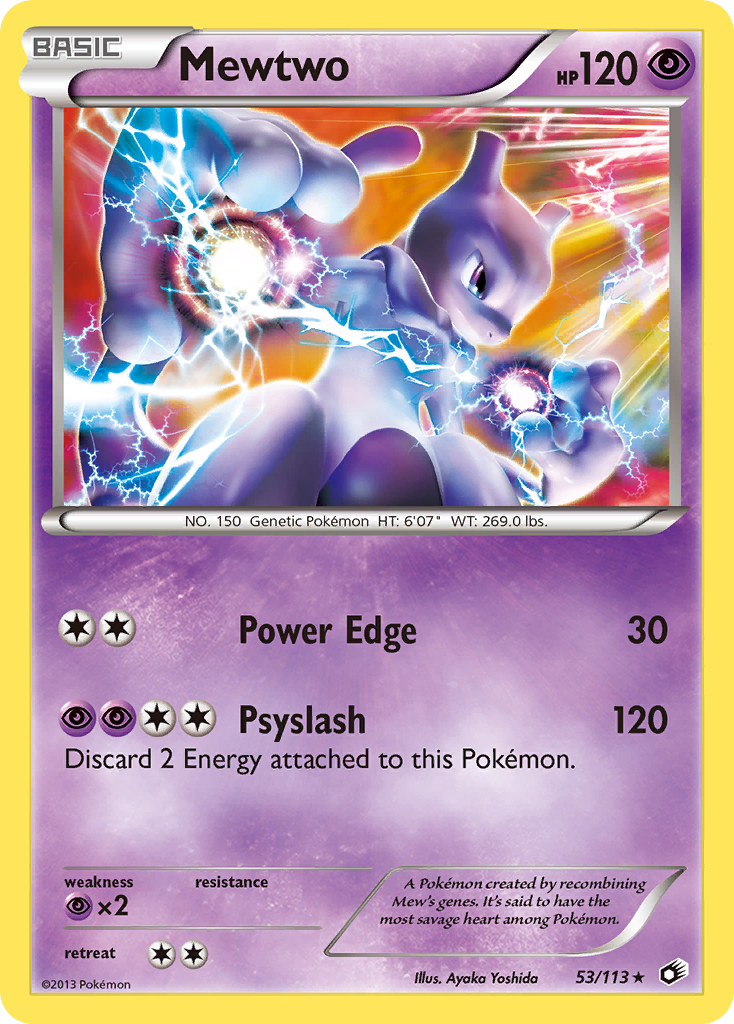 Mewtwo (53/113) [Black &amp; White: Legendary Treasures] 