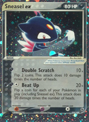 Sneasel ex (103/109) [EX: Ruby &amp; Sapphire] 