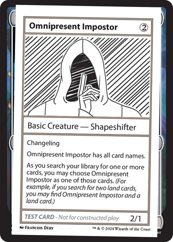 Omnipresent Impostor [Mystery Booster 2 Playtest Cards] 