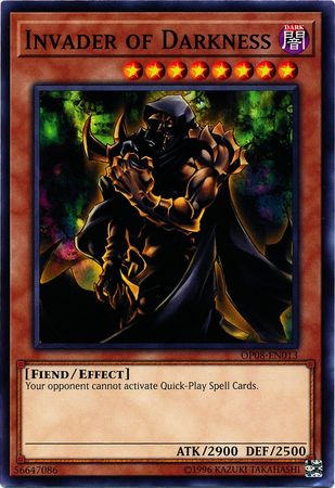 Invader of Darkness [OP08-EN013] Common 