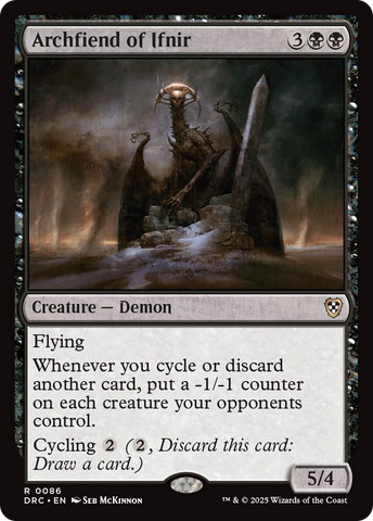 Archfiend of Ifnir [Aetherdrift Commander] 