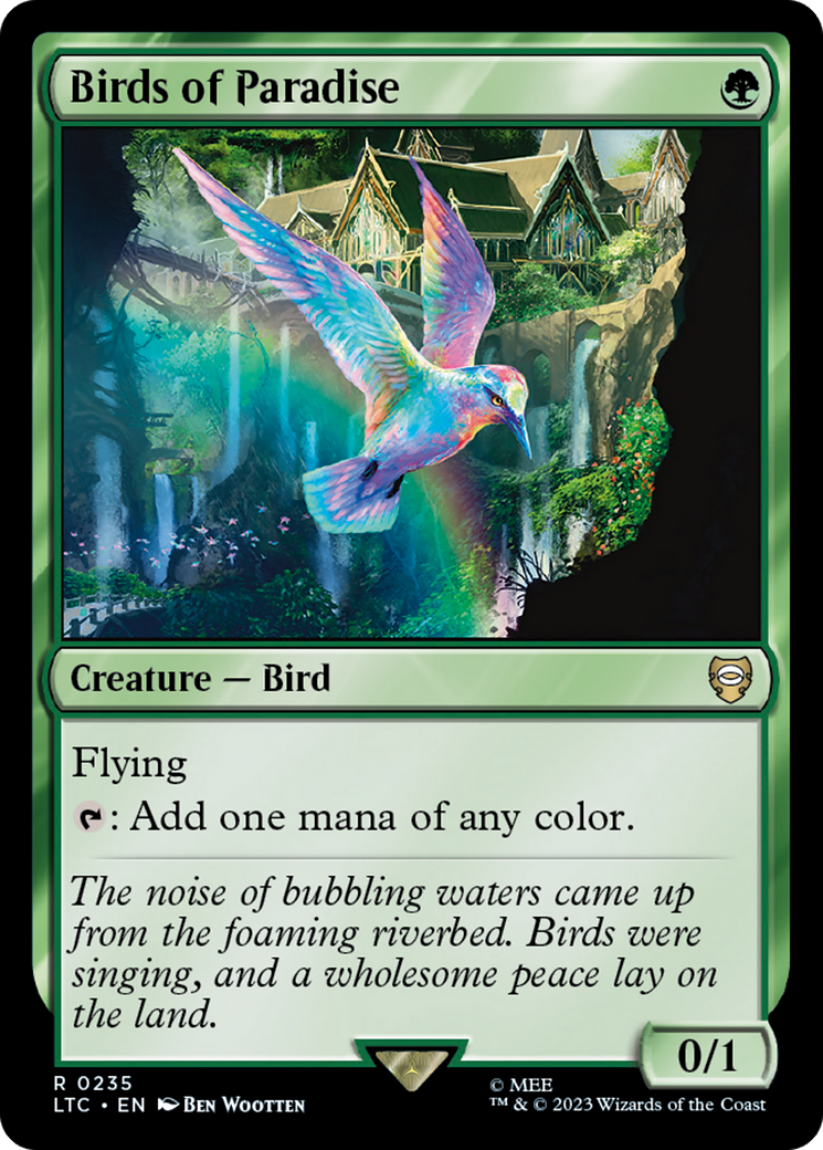 Birds of Paradise [The Lord of the Rings: Tales of Middle-Earth Commander] 