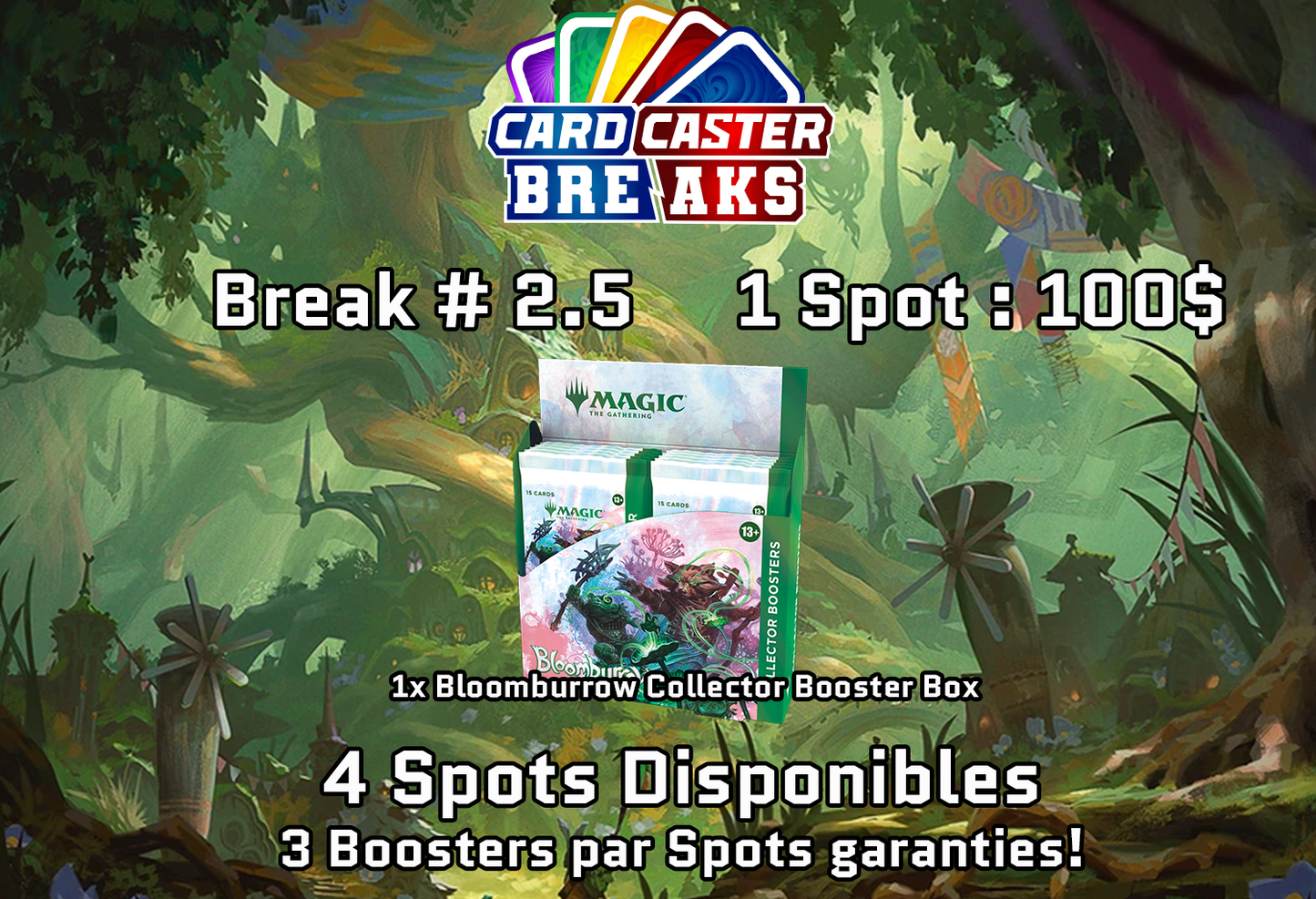 Magic Break #2.5 - Bloomburrow Collector Booster Box