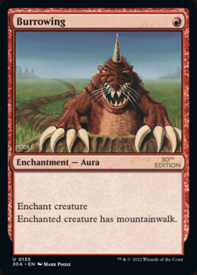 Burrowing [30th Anniversary Edition] 