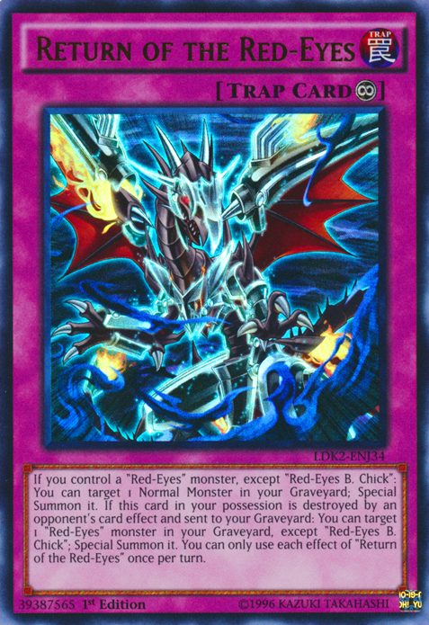 Return of the Red-Eyes [LDK2-ENJ34] Ultra Rare 