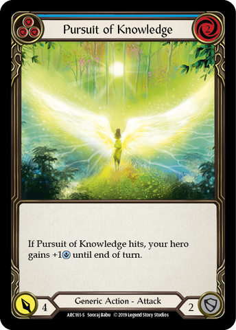 Pursuit of Knowledge [ARC161-S] (Arcane Rising) 1st Edition Normal 