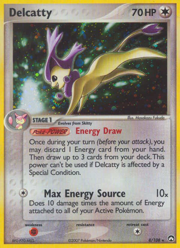 Delcatty (8/108) (Theme Deck Exclusive) [EX: Power Keepers] 