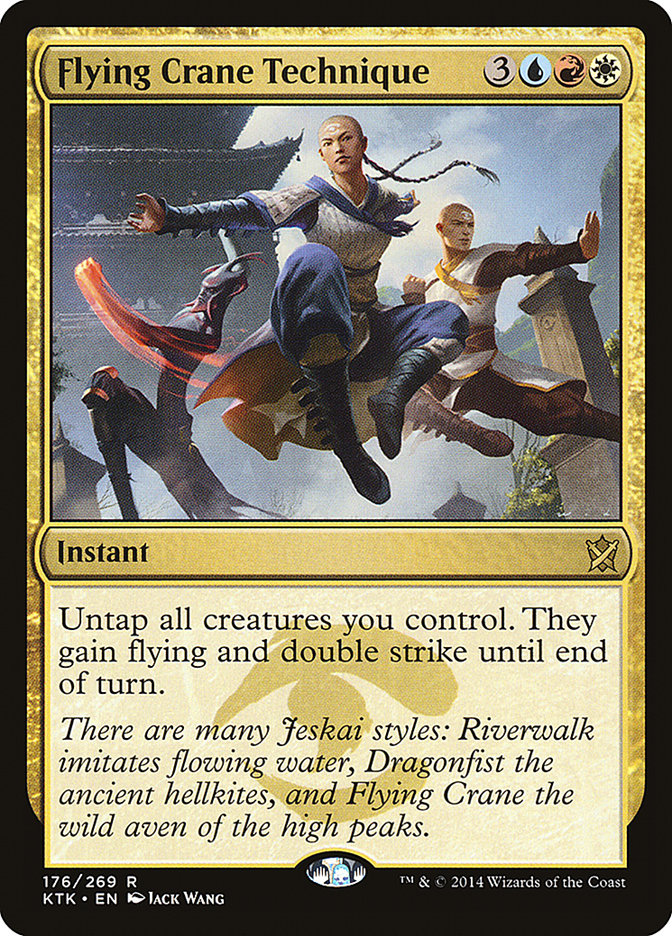 Flying Crane Technique [Khans of Tarkir] 