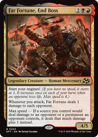 Far fortune, End Boss [Aetherdrift] 